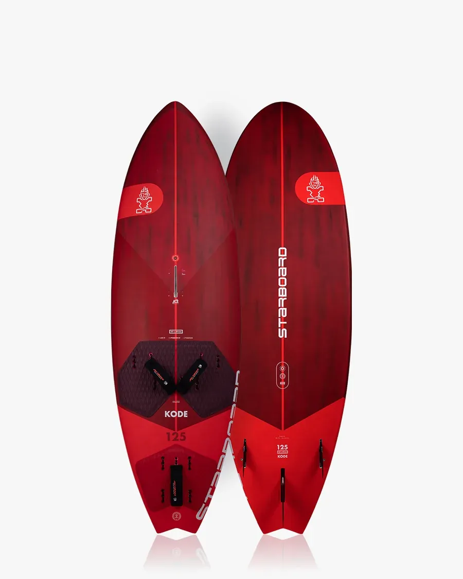 Starboard Kode 2026 Carbon Sandwich: cubierta y carena de la variante de 125 litros